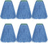 MATTHEW CLEANING 20oz Cotton Floor Mop, 6 Pack Heavy Duty String Mop Refills for Home Use