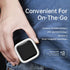 UV Toothbrush Sanitizer Holder, Portable Cleaner Case with Magnetic Holder, Rechargeable for Home & Travel