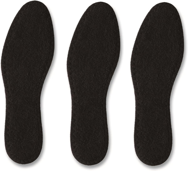 Pedag Summer Terry Cotton Sockless Insoles - Barefoot Insert, Handmade in Germany, Washable, US Women 8/Men 5/EU 38,