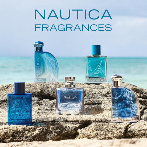 Nautica Voyage Eau De Toilette for Men, 3.3 Fl Oz, Fresh Fruity Scent