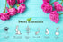 Sweet Essentials (2 oz Baby Powder - Fragrance/Perfume Oil - Made with Organic Oils - Spray on Perfume Oil - Alcohol