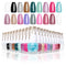 Nicole Miller Nail Polish Set, 16 Colors + 2 Base Coats + 2 Top Coats, Long Lasting Manicure for Women and Teens