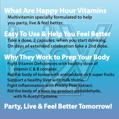 Bottle - Multivitamin for Better Mornings – Live & Feel Better with Milk Thistle, Prickly Pear, B & C Vitamins, 30
