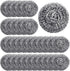 100 Pcs Stainless Steel Sponges, Scrubbing Scouring Pad for Kitchen and Household Surfaces