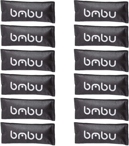 Charcoal Shoe Deodorizers, Activated Natural Bamboo Air Purifying Bag for Sneakers, Odor Eliminator Mini Bags