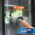Unger Professional 18” EZ Change Window & Glass Cleaning Squeegee - Cleaning Supplies, Squeegee for Window Cleaning, Streak Free Results, Clean Large and Small Windows, with 12" Channel