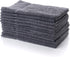 SIMPLI-MAGIC Hand Towels, Gray, 12 Count