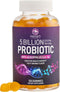Nature’s Acidophilus Probiotics Gummies, 5 Billion CFU, 6 Strains, Daily Supplement, 120 Gummies, Orange Flavor