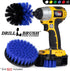 Kayak Cleaning Supplies Drill Brush Kit for Hull, Deck, Fiberglass, Carpet, and Seats