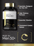 Carlyle Multivitamin for Men Over 50 Plus, 200 Count, with B Vitamins, Vitamin D, Magnesium & Zinc