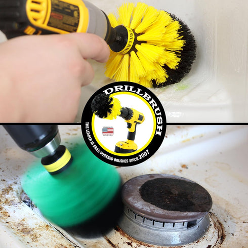 Kitchen Accessories - Pots and Pans Set, Spin Brush Kit, Grout Cleaner, Cleaning Supplies for Bathroom and Soap Scum