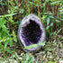 ZOBAYOP 0.5-1LB Amethyst Crystal Geode Dinosaur Egg Rock Quartz Cluster Natural Raw Purple Amethyst Stone Real Healing