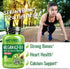 NATURELO Vitamin D3 K2 - Vegan Supplement for Immune System, Bone Support, 60 Capsules, Non-GMO