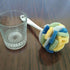 COMPAC HOME Dish Wand Plus - Cello, Foam & Scour Sponge Petals Brush for Cleaning Dishes, Pots, 2 Count