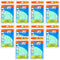 10 pk (100 ct each) Soft Bristle Dental Floss Picks, Interdental Brush, Flexible Deep Clean Toothpicks