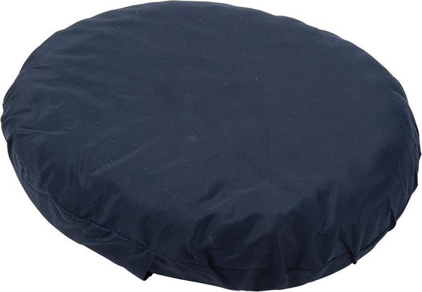DMI 16-inch Convoluted Molded Foam Donut Pillow Seat Cushion, Navy for Hemorrhoids, Back Pain Relief