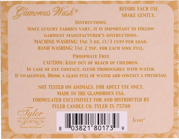 Icon Glamorous Wash 16 oz Fine Laundry Detergent (1)