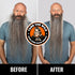 Tame The Wild Premium Beard Straightener - Ionic Anti-Scald Heated Brush with 3 Temp Settings