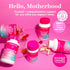 Pink Stork Postpartum Probiotics with Ashwagandha and Chamomile, 30 Capsules for Hormone Balance