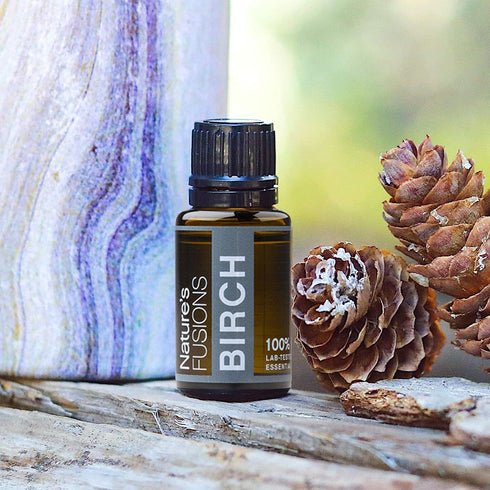 Nature’s Fusions Canadian Sweet Birch Essential Oil, 15ml, 100% Pure and Natural