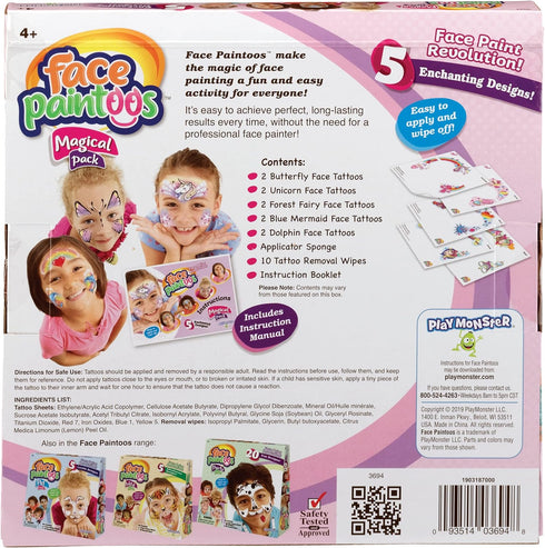 PlayMonster Face Paintoos Magical Pack
