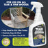STAR BRITE Teak Cleaner & Brightener Gel Spray, 32 OZ, Vertical Surface Stick Formula