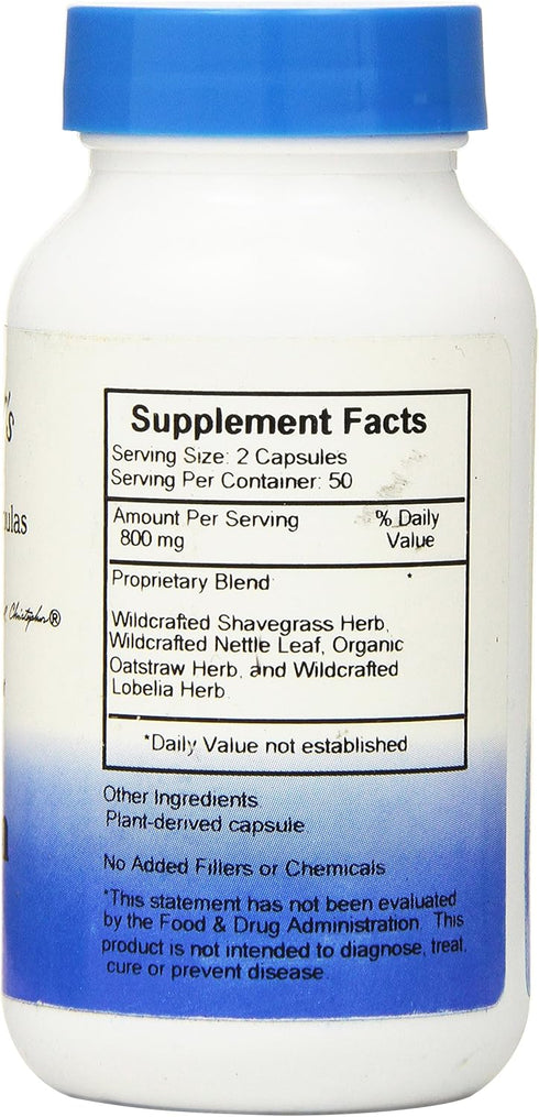 Dr Christopher's Herbal Calcium Formula, 400 mg, 100 Count