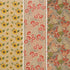 Aimyoo Kraft Floral Wrapping Paper Bundle, Vintage Spring Flowers Rose Gift Wrap Paper for Wedding Bridal Shower Birthday, 3 Rolls 17 in x 10 ft per Roll