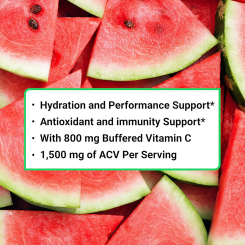 Essential Elements Hydration Packets Watermelon Cucumber, Sugar Free Electrolytes Powder, 25 Stick Packs