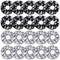WILLBOND 20 Pcs Sports Scrunchies Gifts, Elastic Silk Satin Hairbands for Women Player Team Accessories (Volleyball)