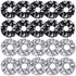 WILLBOND 20 Pcs Sports Scrunchies Gifts, Elastic Silk Satin Hairbands for Women Player Team Accessories (Volleyball)