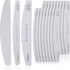 Makartt Nail File Set, 20 Pcs 100/180 Grit Washable Emery Boards for Natural Nails, Professional Manicure Tools
