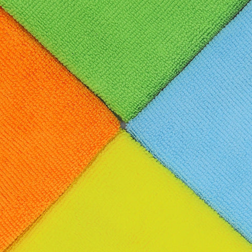 Simple Houseware 50 Pack Microfiber Cleaning Cloth, 12" x 12"