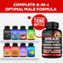 Novo Blends 3000mg 15,000mg 1000mg 2000mg 4000mg 1500mg 500mg 500mg, 8-in-1 Shilajit Tongkat Ali Fadogia Agrestis Maca