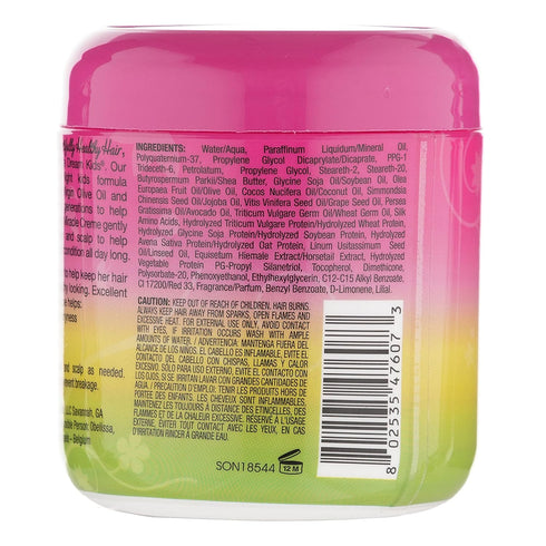 African Pride Dream Kids Olive Miracle Creme - Anti-Breakage Hair Strengthener with Olive Oil, 6 Oz.