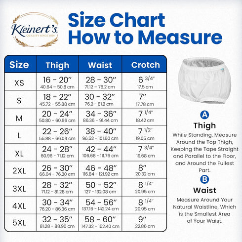 Waterproof Pull-On Unisex Incontinence Cover Pant. Leakproof-Washable - No Heat, Wear with Diaper, Guard Or Pad