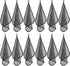 Mesh Dish Scrubber, Kitchen Washing Net Cloths, Quick Dry and Easy to Clean, 12 Pack, Black
