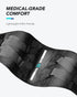 Back Brace for Women Men - Ergonomic Curved Spine Support with Carbon Fibre Splints for Lower Back Pain Relief