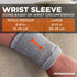 Incrediwear Wrist Sleeve – Wrist Brace for Men and Women, Black Large, Supports Inflammation, Swelling & Joint Pain