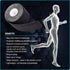 Care Science Waterproof Kinesiology Tape - 40 ct Precut Strips (2 Rolls), Black, Elastic Sports Tape