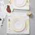 N9R 60 Pcs Gold Plastic Silverware Set, Disposable Flatware for Parties, 30 Gold Forks, 15 Spoons, 15 Knives