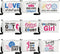R HORSE 9Pcs Volleyball Makeup Bag, Inspirational Gifts for Women, Girl Volleyball Cosmetic Bag, Toiletry Pouch