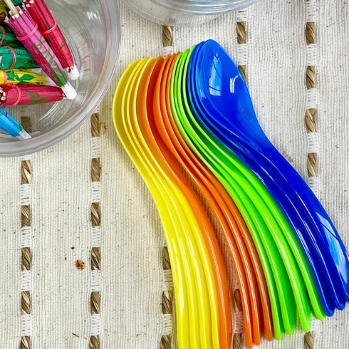 Outside the Box Papers Clear Plastic Banana Split Boats, 12 oz., Eco-Friendly Disposable Dish