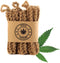 Natural Hemp Sponges for Dishes, Biodegradable Scrubber for Dishwashing, Organic Reusable Unsponges, Eco Friendly Set
