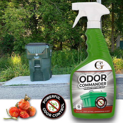 Odor Commander Odor Control Spray Bottle, 22 Ounces, Lemongrass Scent