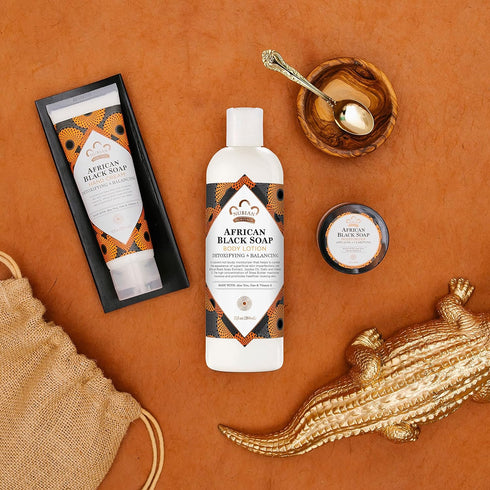 Nubian Heritage Body Lotion African Black Soap, 13 oz