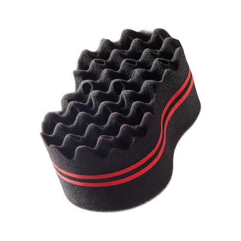 Red by Kiss Jumbo Dual Sided Twist Sponge Hair Brush