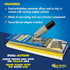 STAR BRITE Ultimate Magic Sponge Erasers - Ideal for Pool, Spa, RV, Home, Boat & More