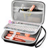 Nail Drill Kit Case, Acrylic Nail Drill Bits Holder Container, Electric Nail Drill Organizer Storage Bag