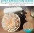 Super Exfoliating Home Spa Weave Loofah Shower Sponge Pouf Mesh Brush - Bath Spa Puff Scrubber Ball (Pack of 2)